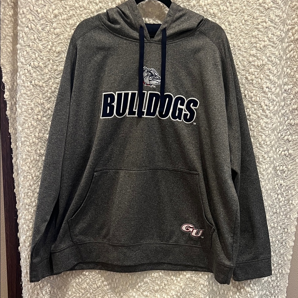 Champion! Gonzaga Bulldogs Hoodie Gray